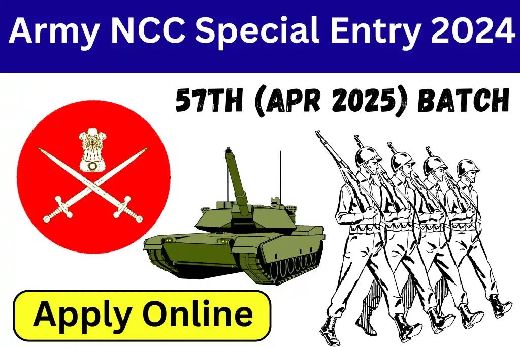 Indian Army NCC Special Entry Recruitment 2024