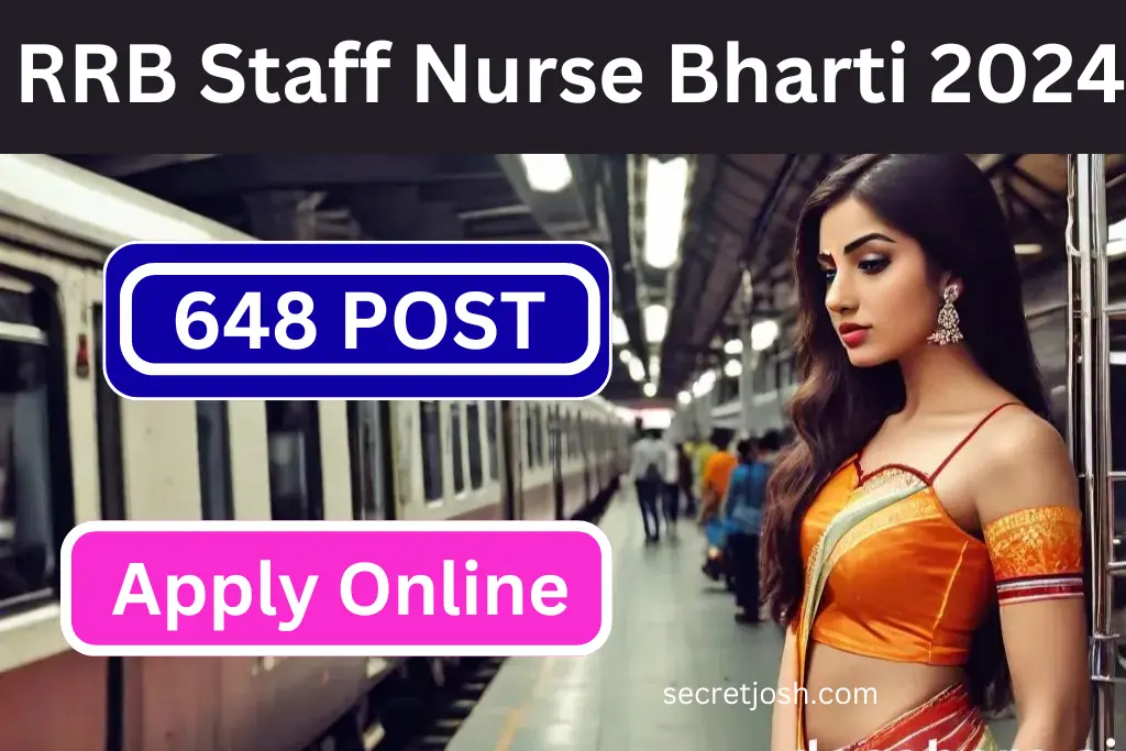 RRB Staff Nurse Recruitment 2024