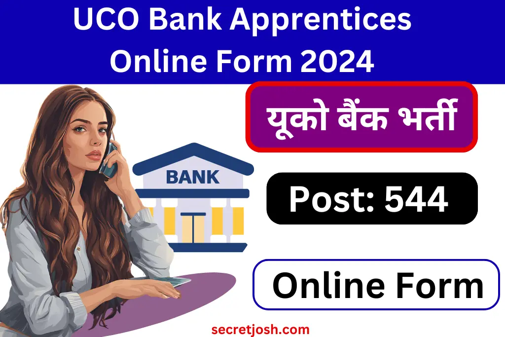 UCO Bank Apprentices Online Form 2024