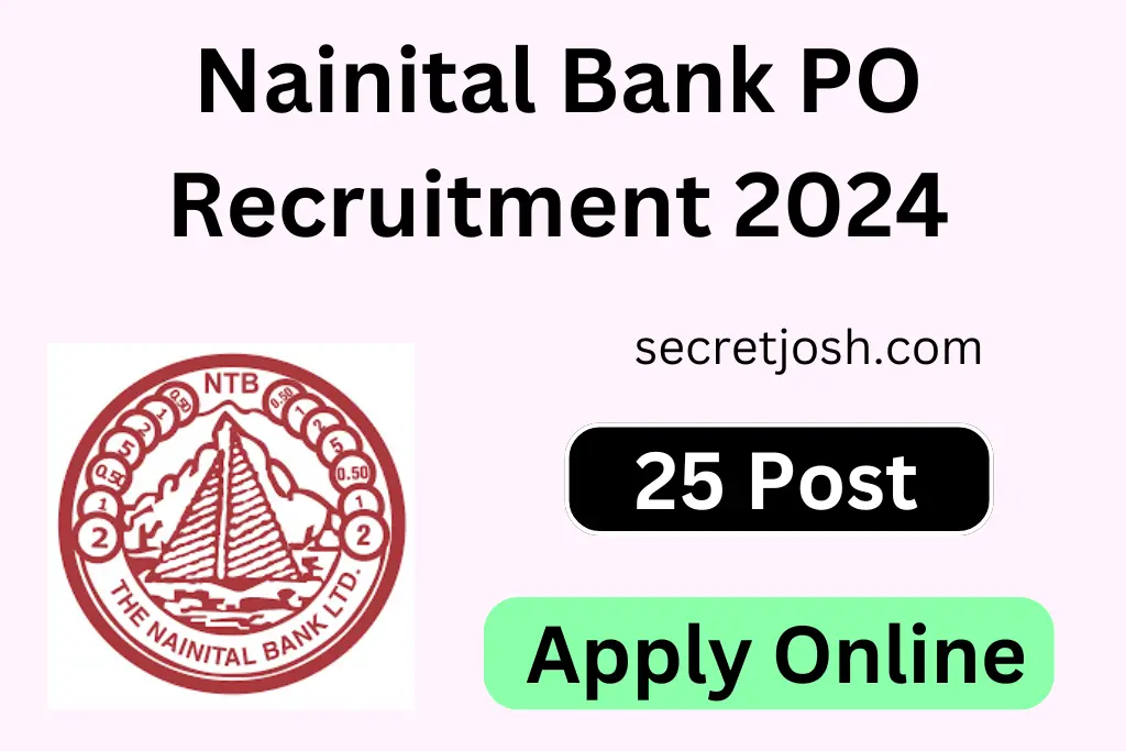 Nainital Bank PO Recruitment 2024