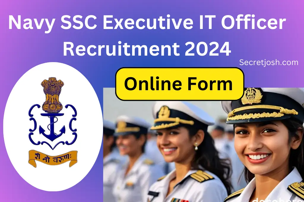 Navy SSC Executive IT Officer Recruitment 2024