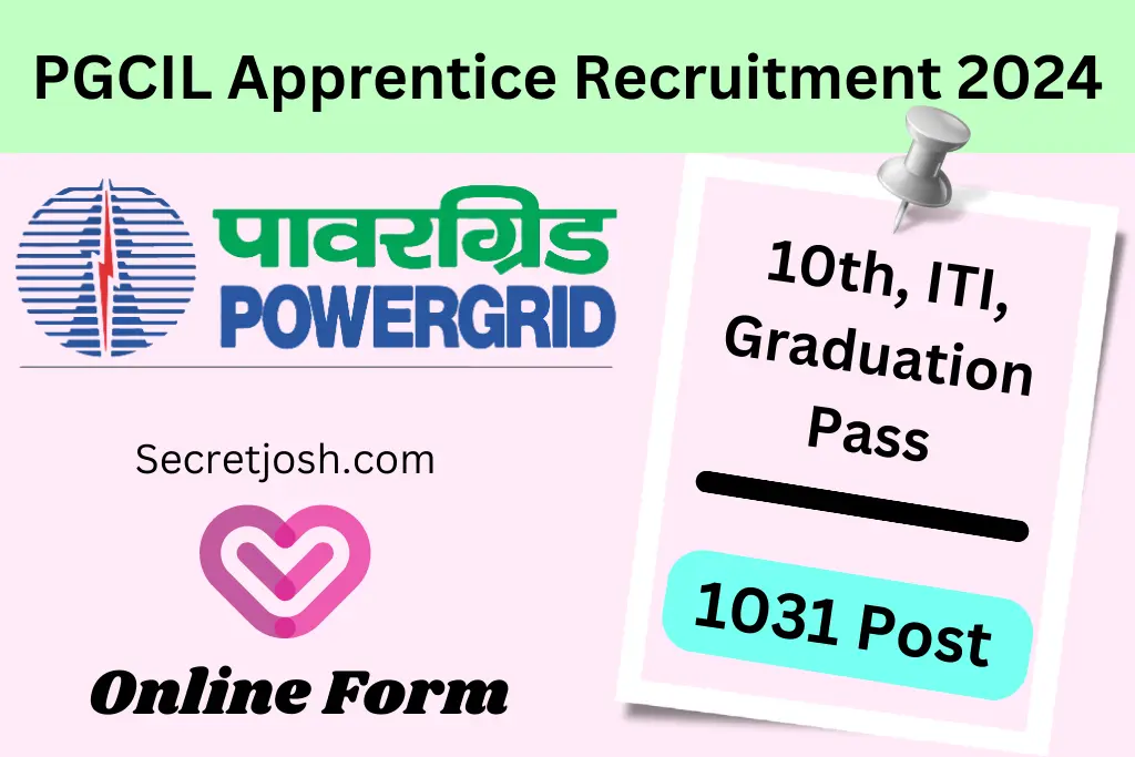 PGCIL Apprentice Recruitment 2024