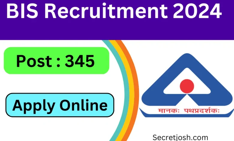 BIS Recruitment 2024 Apply Online