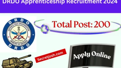 DRDO Apprentice Recruitment 2024