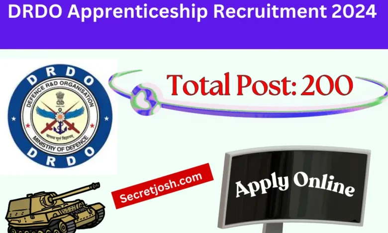 DRDO Apprentice Recruitment 2024