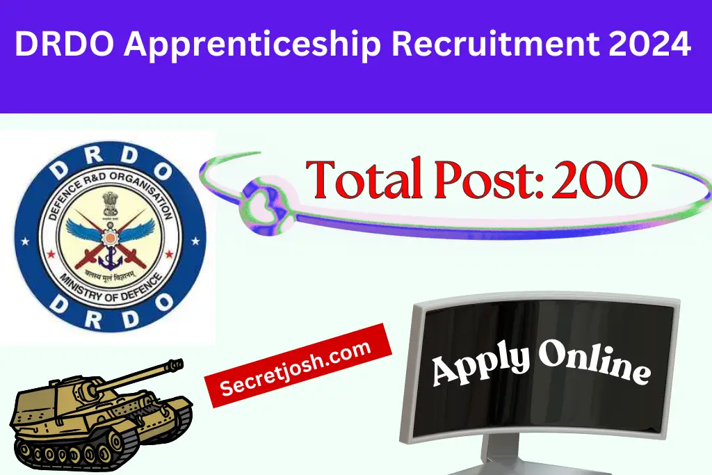 DRDO Apprentice Recruitment 2024