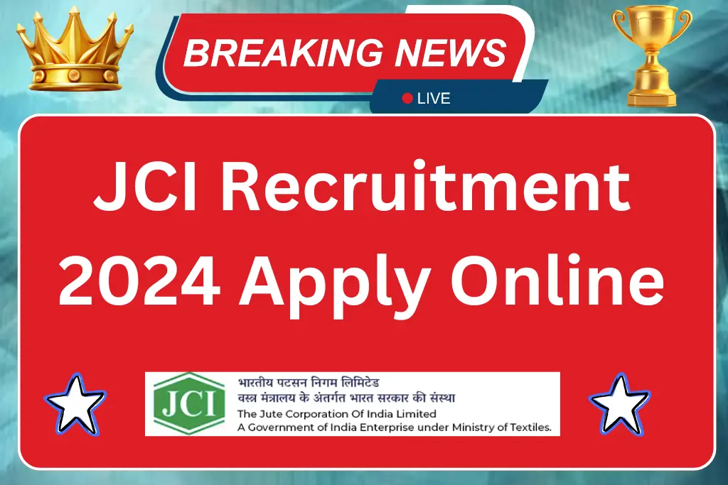 JCI Recruitment 2024 Apply Online