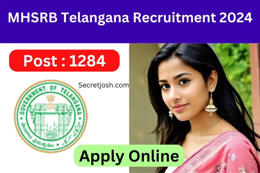 MHSRB Telangana Recruitment 2024