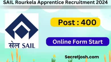 SAIL Rourkela Apprentice Recruitment 2024