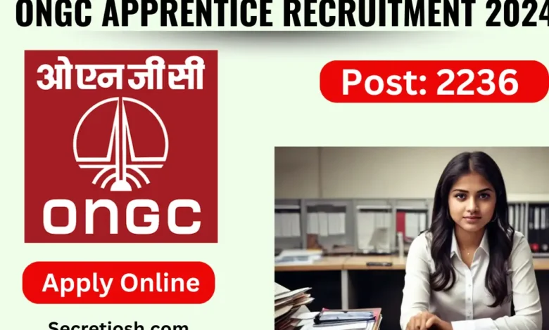 ONGC Apprentice Recruitment 2024