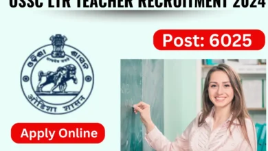 OSSC LTR Teacher Recruitment 2024